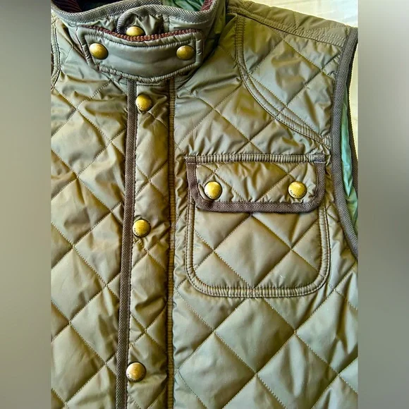 Polo by Ralph Lauren Quilted Vest - Medium - Green - Picture 6 of 13